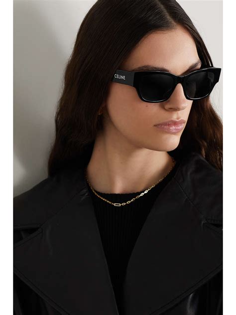 celine square frame sunglasses|Celine 50mm polarized square sunglasses.